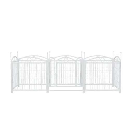 PurePaws 24-Inch 8-Panel Metal Dog Playpen