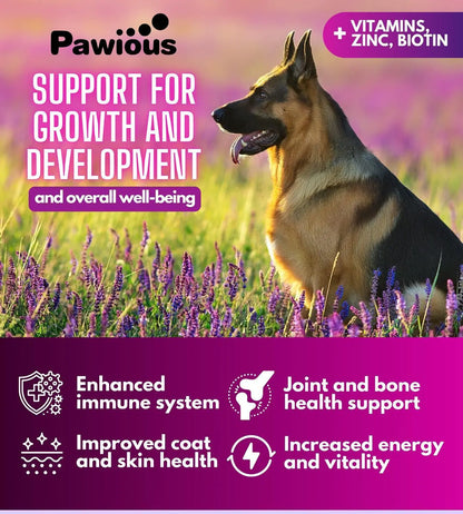 Pawious 16-in-1 Multivitamin Chews for Dogs