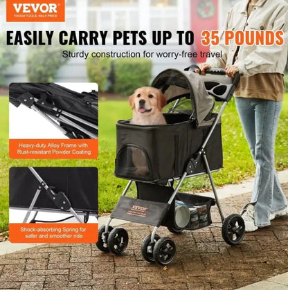 VEVOR Pet Stroller