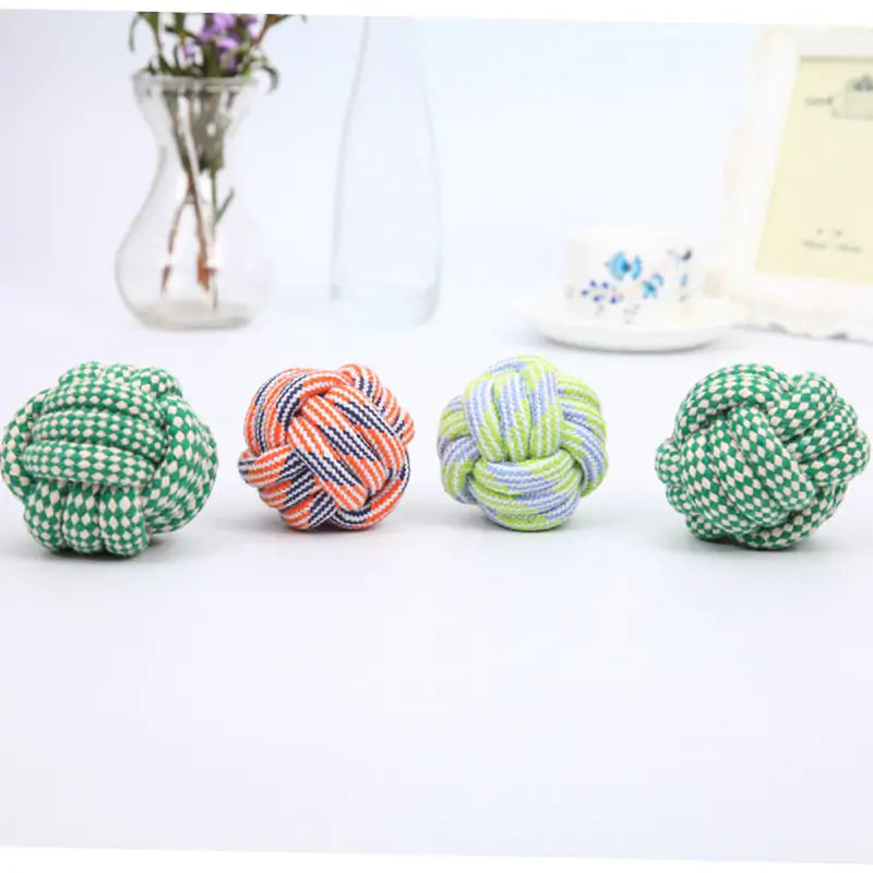 PlayPaws Rope Toy Balls