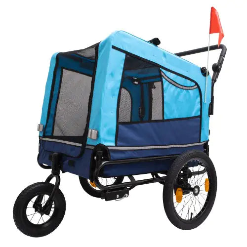 AdventurePaws Heavy Duty Foldable Pet Stroller & Trailer