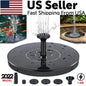 SunSplash Solar Bird Bath Fountain Pump