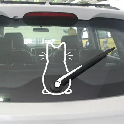 WhiskerWipe Cat Wiper Sticker