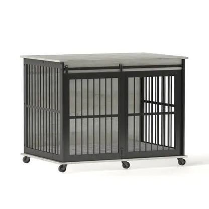 LuxePaws Sliding Door Dog Cage