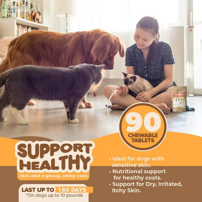 Makondo Pets Skin & Coat Supplement