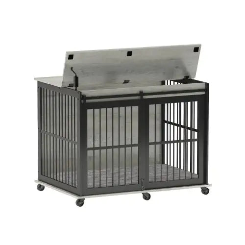 LuxePaws Sliding Door Dog Cage