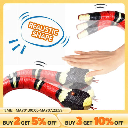 SlitherPurr Interactive Snake Toy