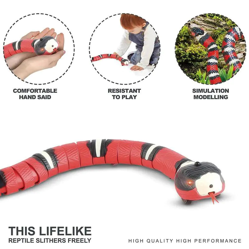 SlitherPurr Interactive Snake Toy