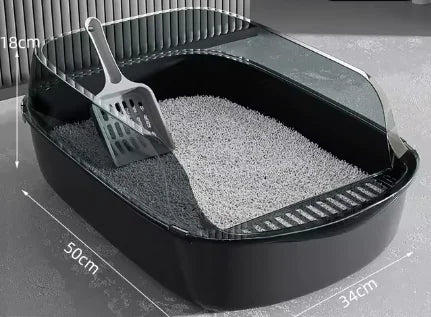 SplashGuard Litter Box