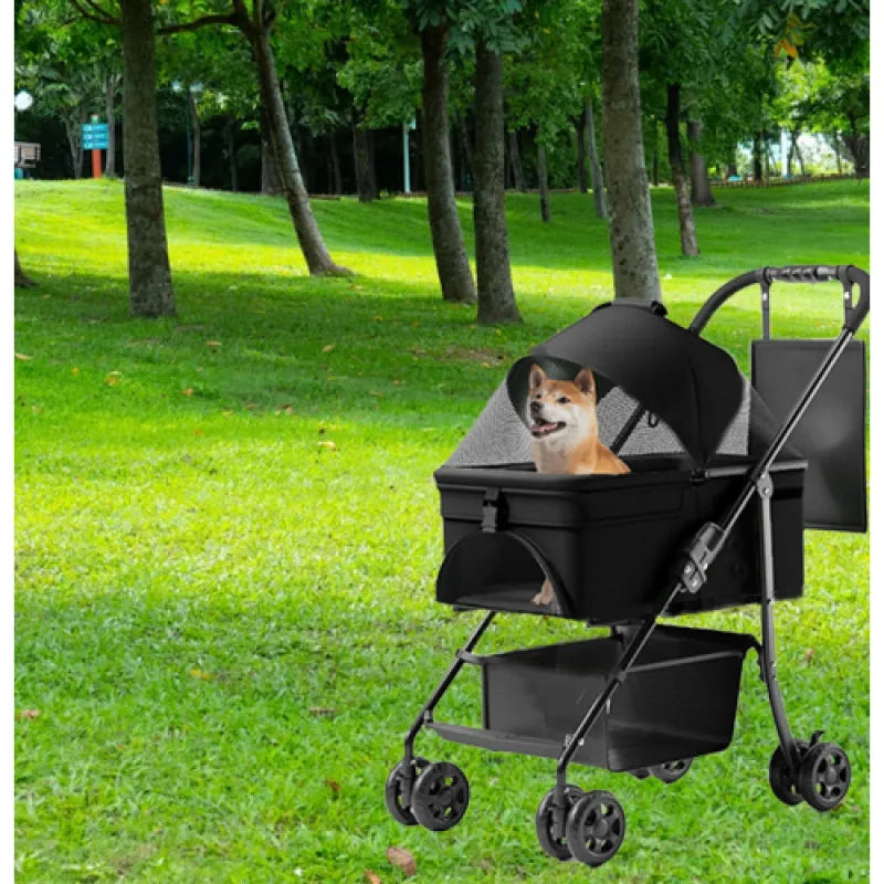 PetPal 2-in-1 Folding Pet Stroller