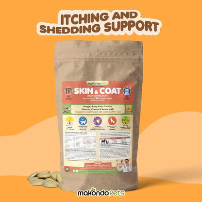 Makondo Pets Skin & Coat Supplement