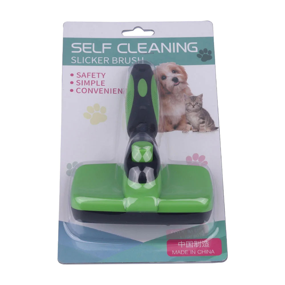 FurEase Easy Clean Pet Hairbrush