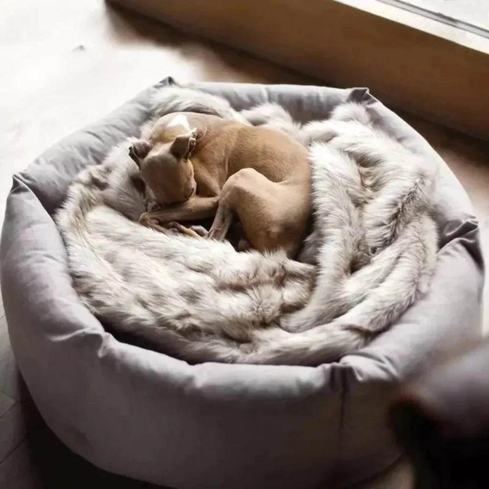 SnuggleNest Octagon Pet Bed