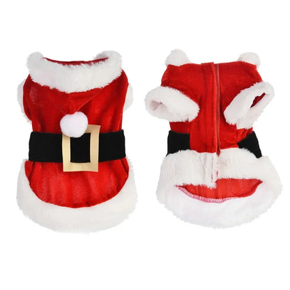 Santa Paws Pet Costume