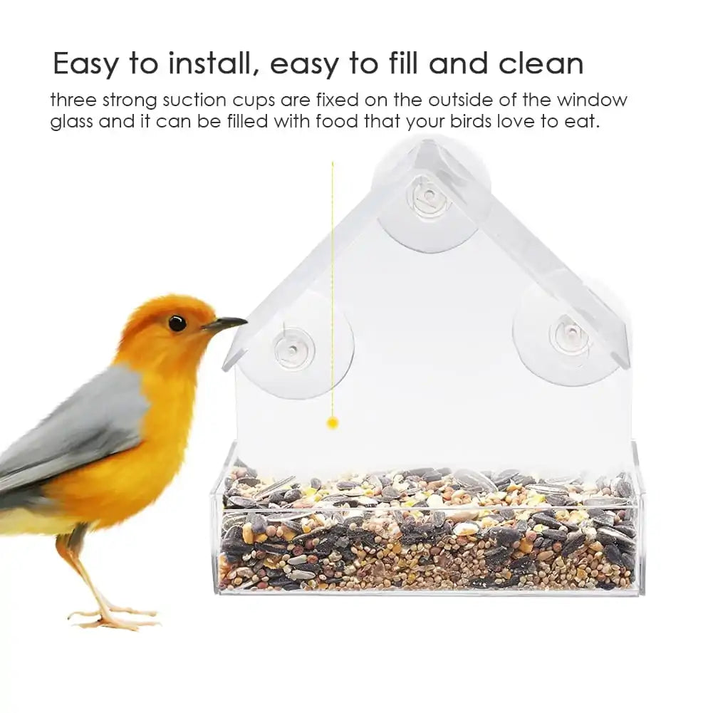 ClearView Window Bird Feeder