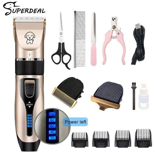 SuperGroom Pro Pet Clipper Set