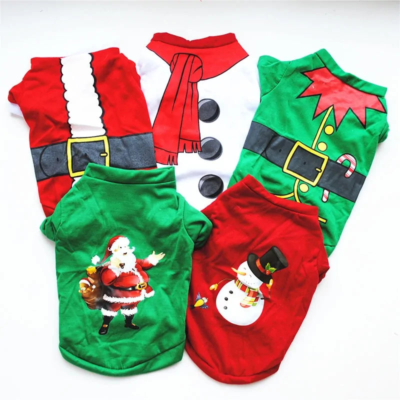 MerryPaws Christmas Pet Shirts