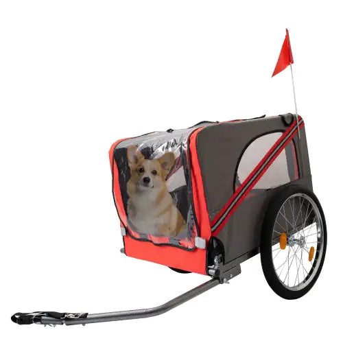 PetTrail Pro Outdoor Heavy Duty Foldable Utility Pet Stroller