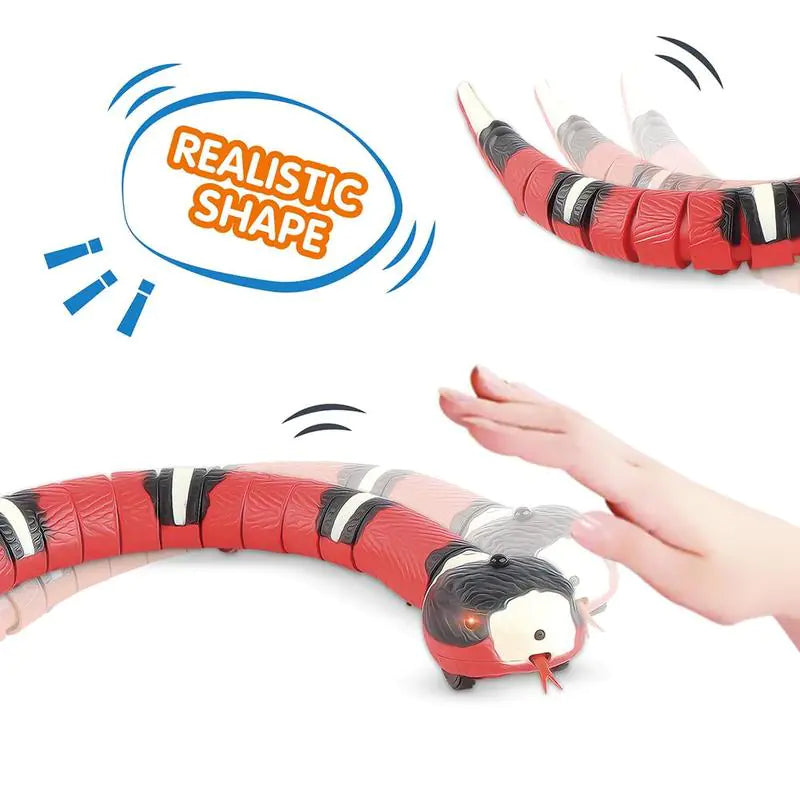 SlitherPurr Interactive Snake Toy