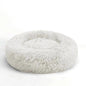 SerenityPaws Calming Plush Round Bed