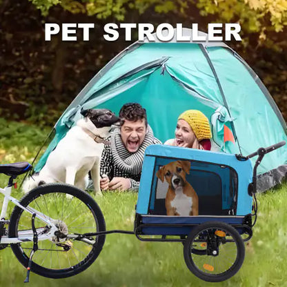 AdventurePaws Heavy Duty Foldable Pet Stroller & Trailer